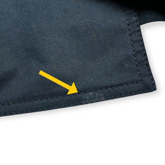 Worth Double Breasted Trench Jacket Size 0 and Matching Shorts size 4 Dark Blue - Picture 10 of 13